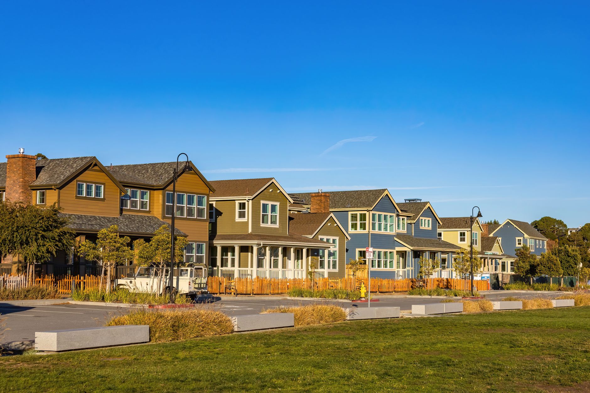 Local residential neighborhood in Fayetteville, NC